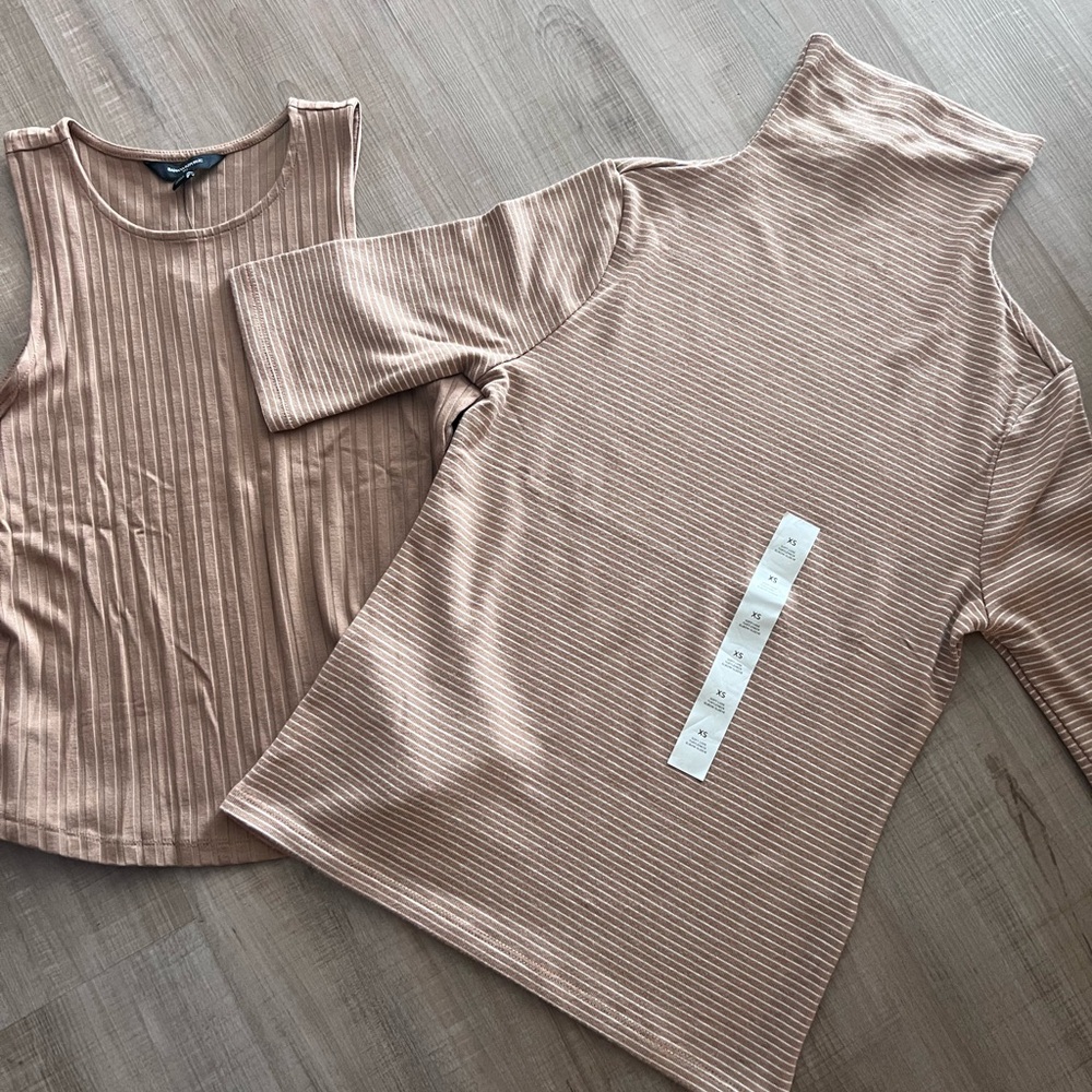 NWT Banana Republic ribbed top bundle